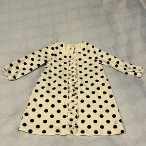 Petite Bateau polka dot dress 18 months
